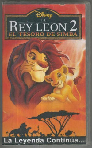 VHS Cine-Animacion: EL REY LEON 2 (Disney)