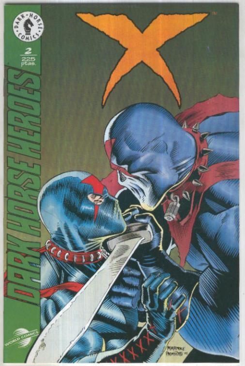 Dark Horse Heroes: X, Vol.1 No.02: Fuego y Hielo 2 (World Comics 1995) 
