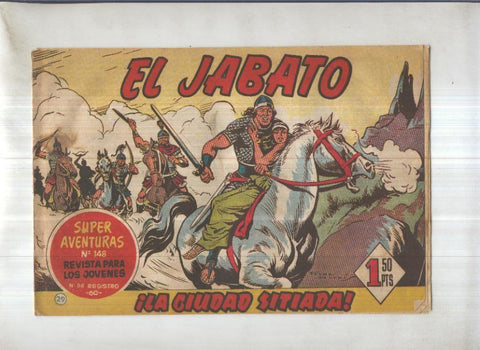 Bruguera: El Jabato numero 029: La ciudad sitiada