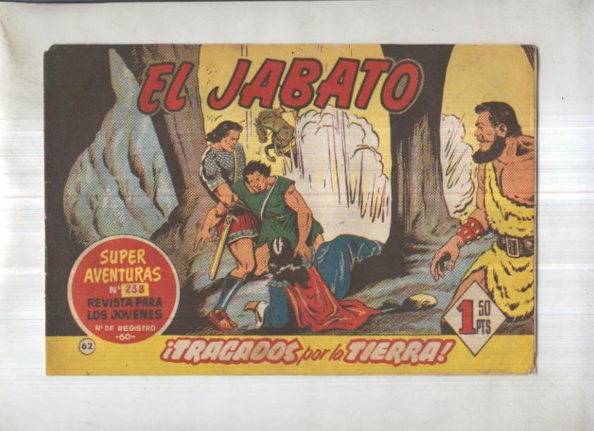 Bruguera: El Jabato numero 062: Tragados por la tierra