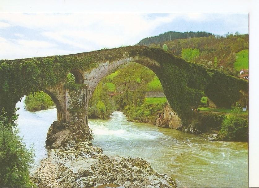 Postal 043549 : Cangas de Onis (Asturias). Puente romano