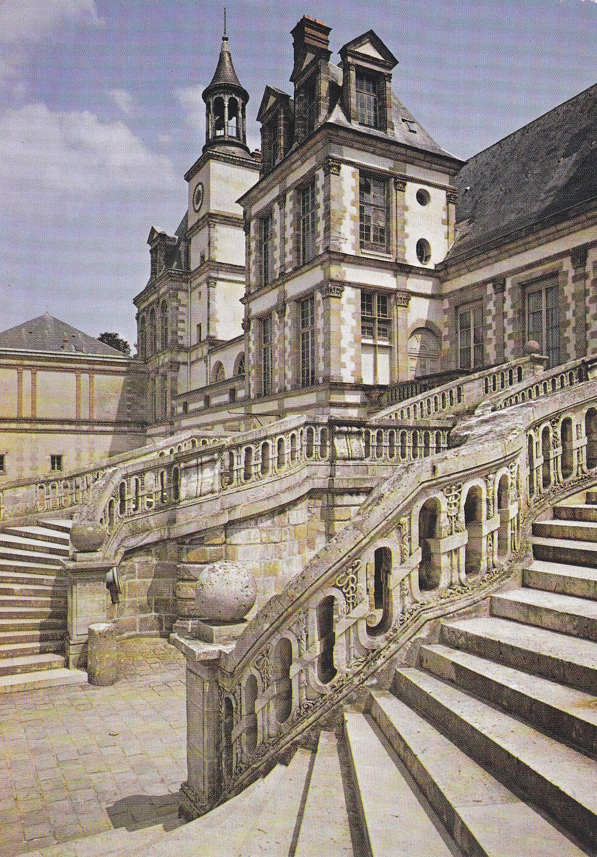 Postal 60950:  Cuadro de Fontainebleau. Museo del palacio