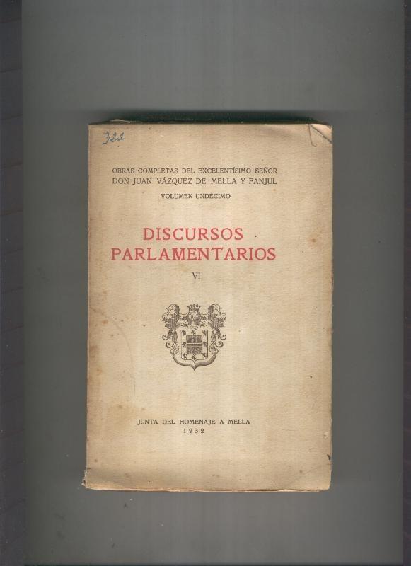 Discursos Parlamentarios VI