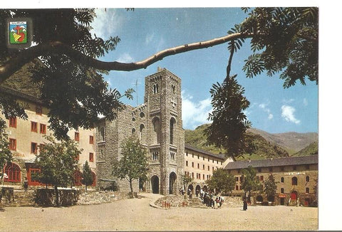Postal 048523 : Nuria (Girona). Pirineu Catala. Santuari de Nostra Senyora de Nuria
