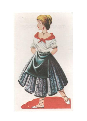 Cromos: Trajes tipicos de todo el mundo numero 074: Alicante
