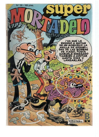 Ediciones B: Super Mortadelo numero 030 (numerado 1 en trasera)