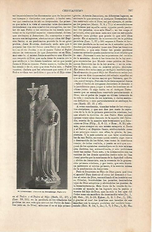 LAMINA ESPASA 14216: Escultura de la Catedral de Estrasburgo