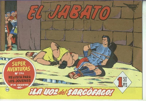 El Jabato facsimil numero 088: la voz del sarcofago