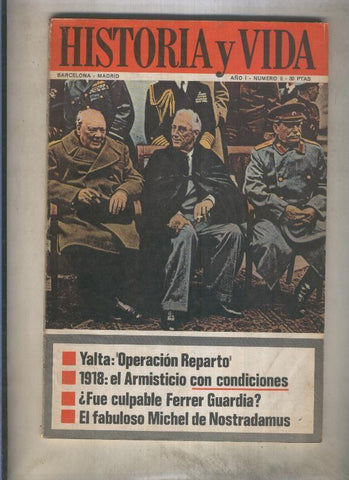 Historia y Vida numero 008 (numerado 2 en trasera)