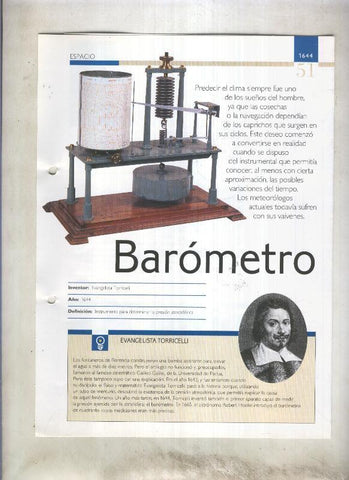 Barometro:  son 4 paginas y 