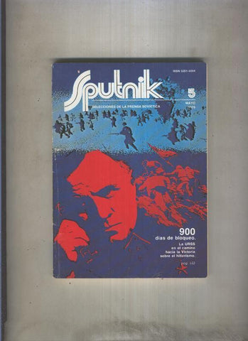 Sputnik. Selecciones de la prensa Sovietica numero 05. mayo 1979
