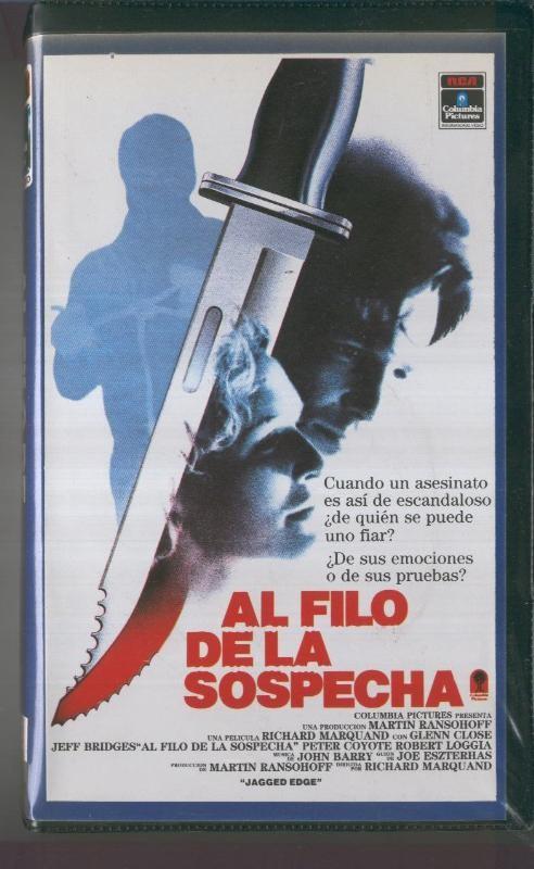 VIDEO VHS: Al filo de la sospecha