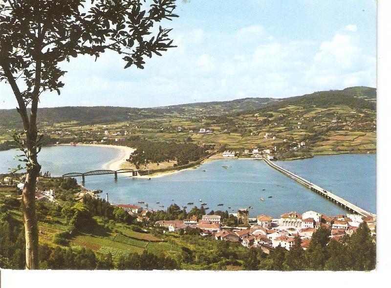 Postal 038256 : Puentedeume (La Coruña). Vista general