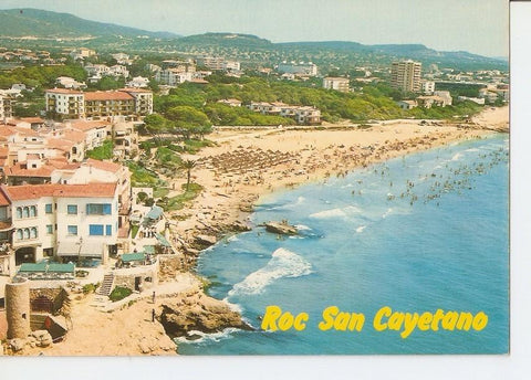 Postal 040662 : Costa Dorada - Tarragona. Roda de Bara. Roda San Cayetano