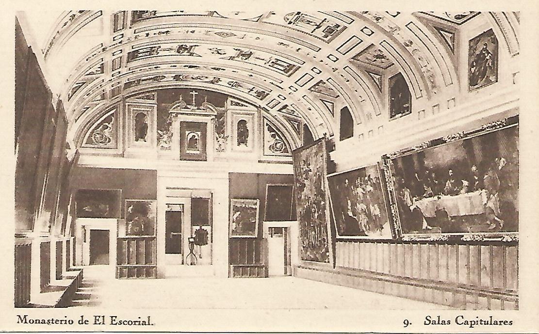 Postal 50456: EL ESCORIAL - Salas Capitulares del Monasterio