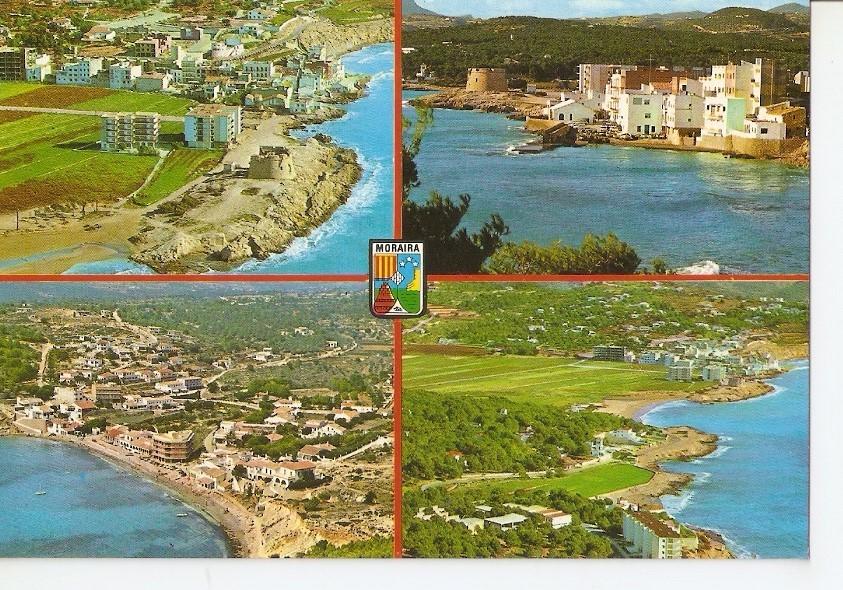 Postal 042868 : Moraira (Alicante). Vistas parciales
