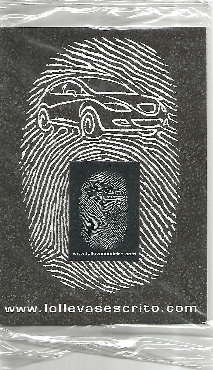 Postal publicitaria 52488: Lo llevas escrito. Seat Leon
