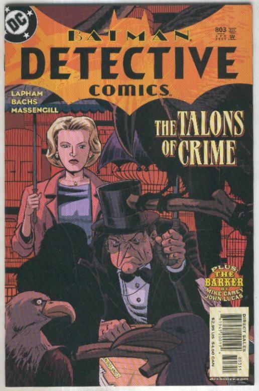 DETECTIVE COMICS Vol.1 No.803: BATMAN - City Of Crime 3