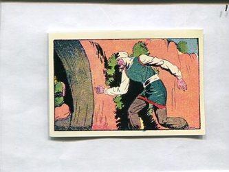 Facsimil: Cromo El Guerrero del Antifaz serie 3: La Marquesita de Peñarrosa numero 12
