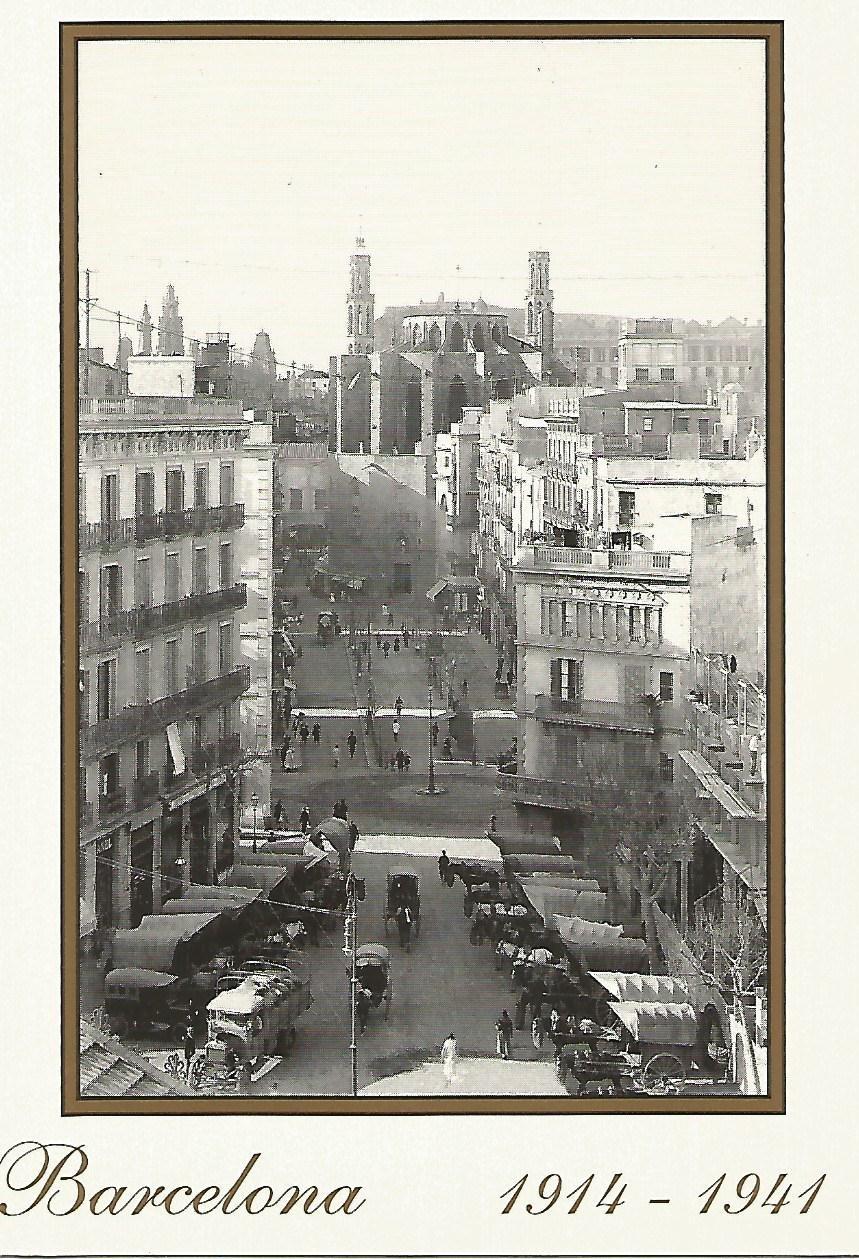 Postal 50886: BARCELONA - Sta. Maria del Mar. 1914-1941