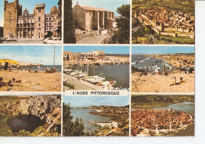Postal 035377 : LAude pittoresque. Narbonne