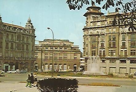 POSTAL 55652: OVIEDO. Plaza del Generalisimo
