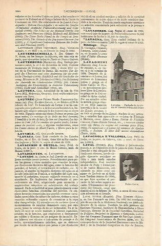 LAMINA ESPASA 9304: Iglesia de Nuestra Señora del Ponte en Lavagna Italia