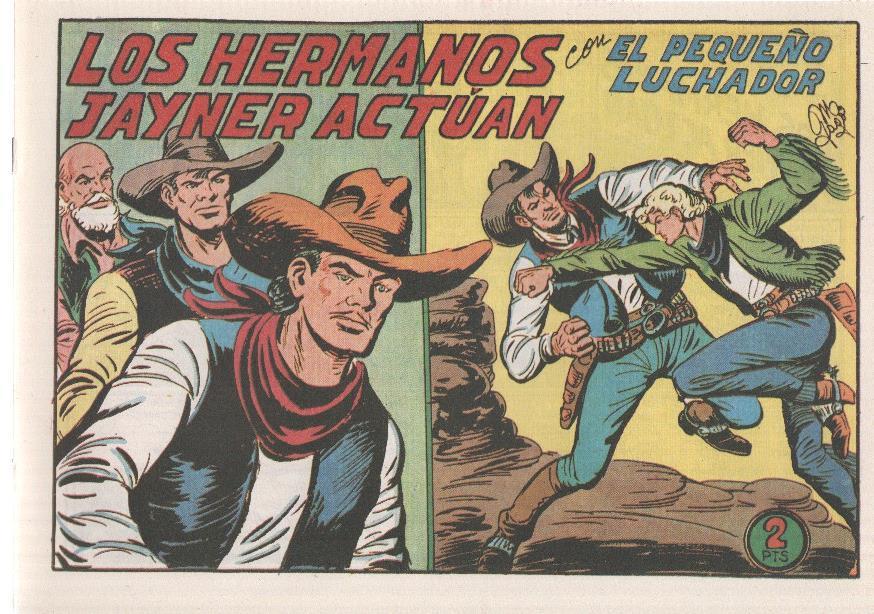 Facsimil: El Pequeño Luchador numero 209: Los hermanos Jayner actuan