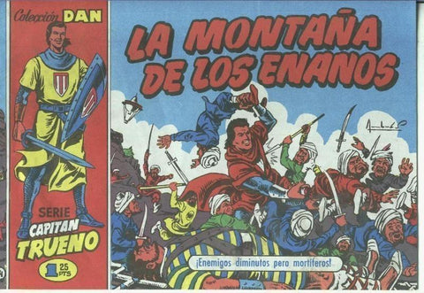 El Capitan Trueno facsimil numero 014: La montaña de los enanos