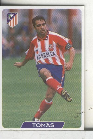 Cromos: Super Futbol liga 96: At.Madrid: Tomas