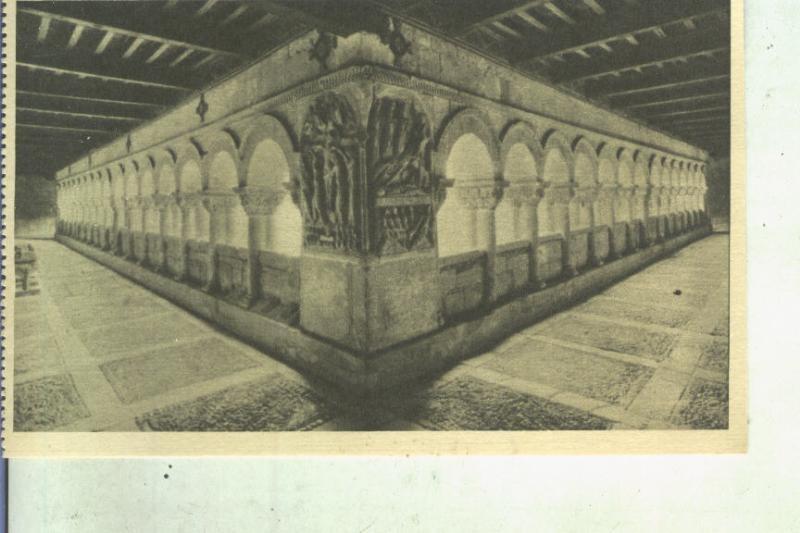 Postal 014048: Vista interior del claustro de el monasterio de santo domingo de silos