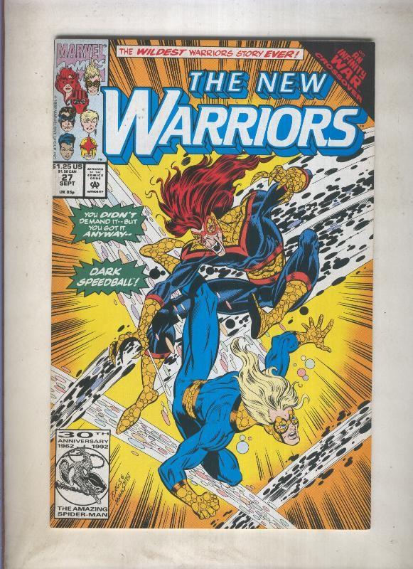 The New Warriors volumen 1 numero 027 (1992)