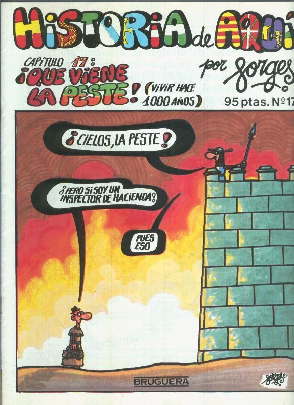 Historia de Aqui numero 17: que viene la peste
