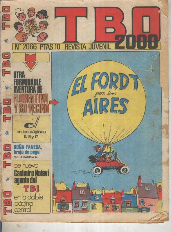 TBO 2000 numero 2066: Ford T (Tillieux) (numerado 1 en trasera)