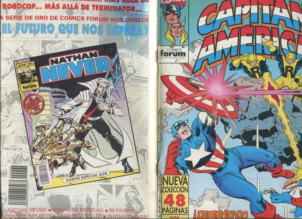 Capitan America & MIghty Thor numero 02 (grapa sacada por indicio de oxido)