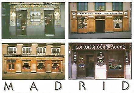 POSTAL 53286: MADRID. Fachadas tipicas