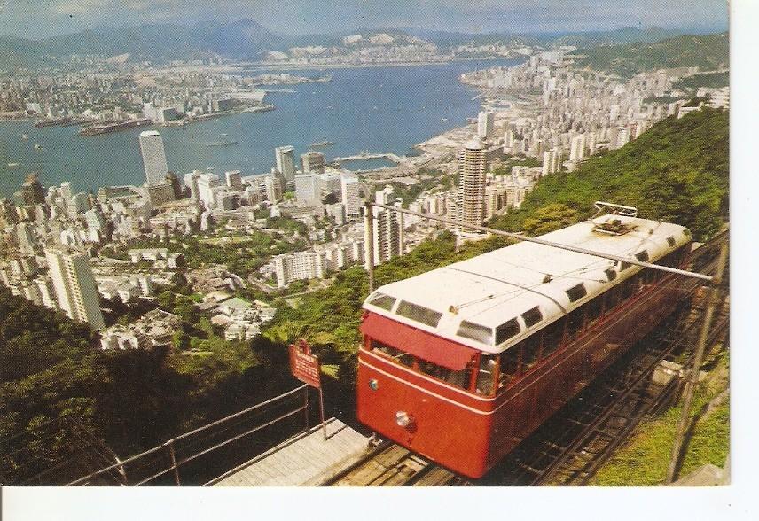 Postal 040313 : The Hong Kong Peak Tramway