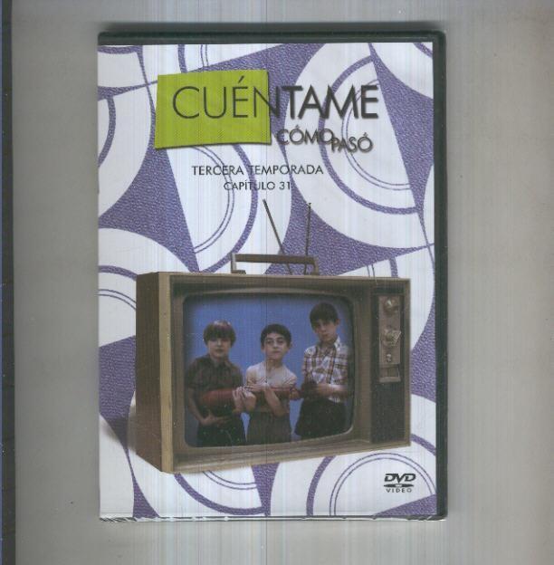 DVD: Cuentame como paso, numero 125, tercera temporada, capitulo 031