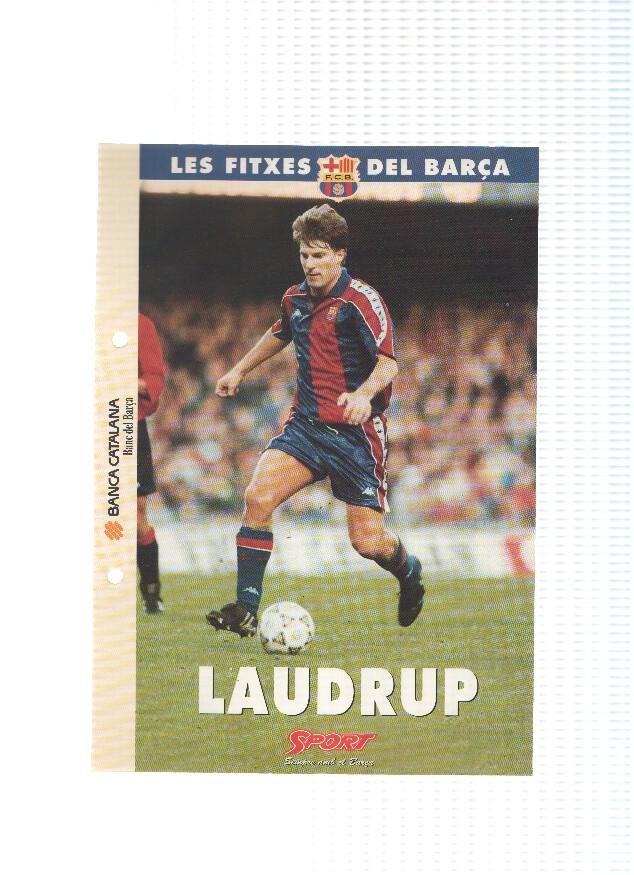 Les Fitxes del Barça: MICHAEL LAUDRUP (Ficha Archivador Diario SPORT) 