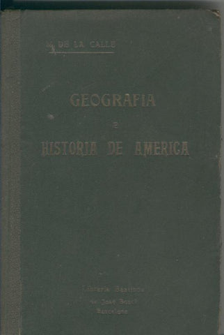 Geografia e Historia de America