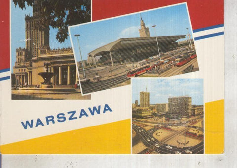 Postal 012437: Warszawa vistas varias (checoslovaquia ?)