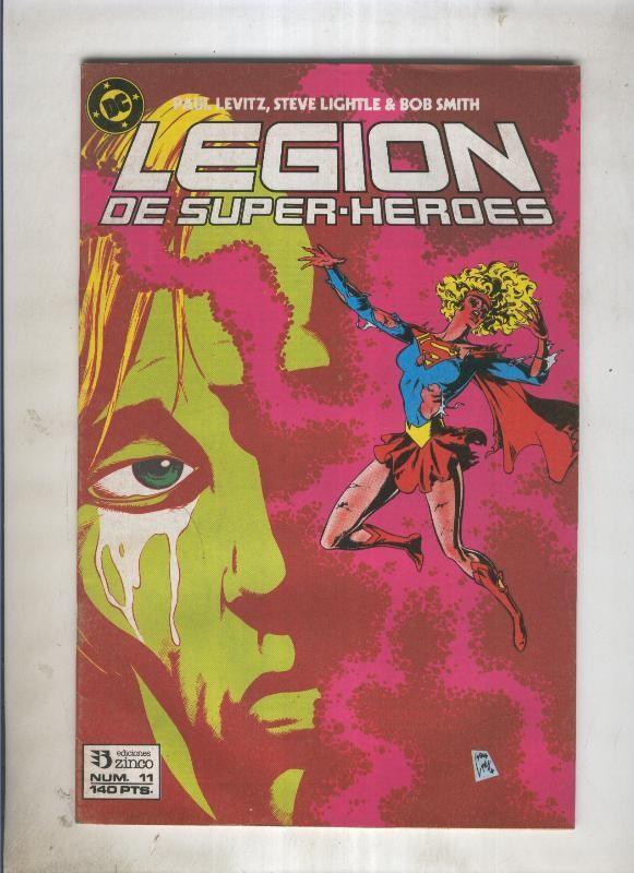 Legion de Superheroes numero 11 (numerado 2 en trasera)