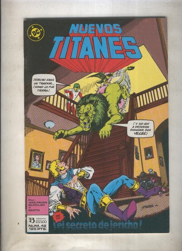 Nuevos Titanes volumen 1 numero 42 (numerado 2 en trasera)