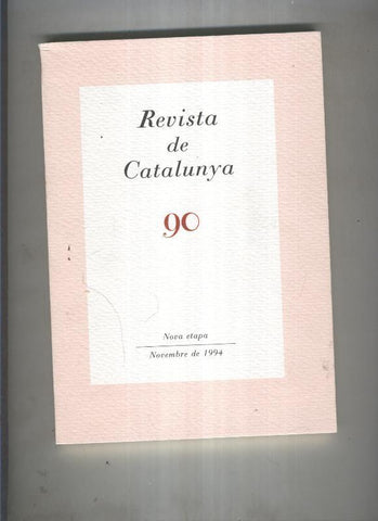 Revista de catalunya numero 90
