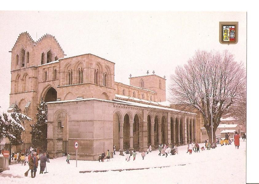 Postal 025170 : Basilica de San Vicente - Avila