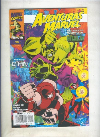 Aventuras Marvel numero 14: Hulk y Doctor Extraño (un relato inedito)