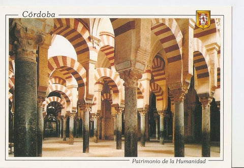 Postal 040208 : Cordoba. Mezquita Catedral. Laberinto de Columnas y Naves de Almanzor