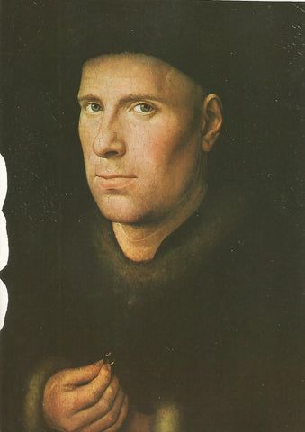 Lamina 062: Jan van Eyck: Retrato de Jan de Leeuw