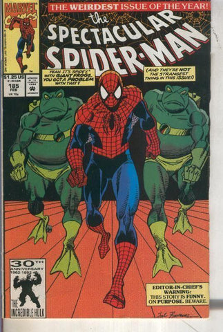 The Spectacular Spider-Man volumen 1 numero 185 (1992) 