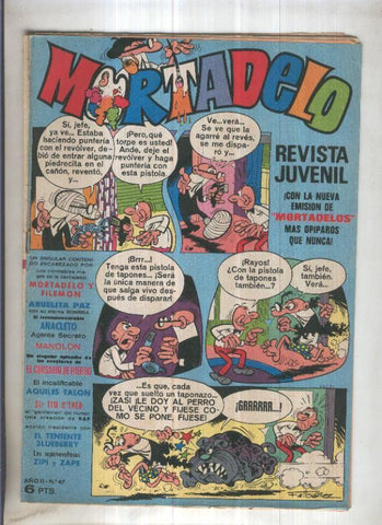 Revista Mortadelo numero 47  